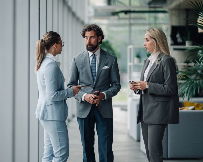 Business-oriented stock image likely highlighting professionalism, workplace culture, or organizational success.