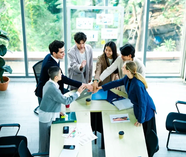 Modern corporate stock image potentially depicting innovation, business growth, technology, or professional teamwork.